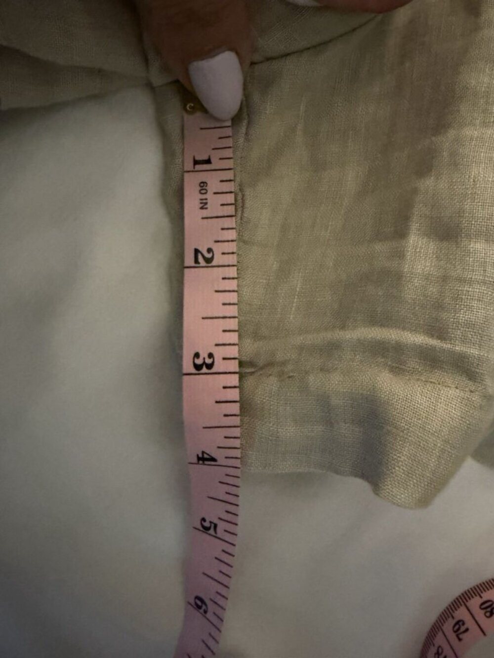 James Perse Standard Beige 100% Linen Romper Size 0 Utility Minimalist Luxe NWT - Picture 11 of 11